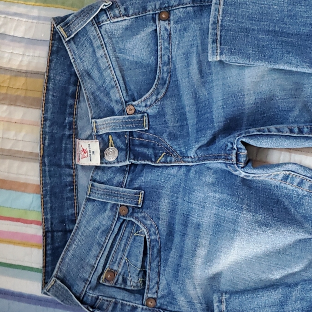 True Religion Skinny 
 Blue Jeans